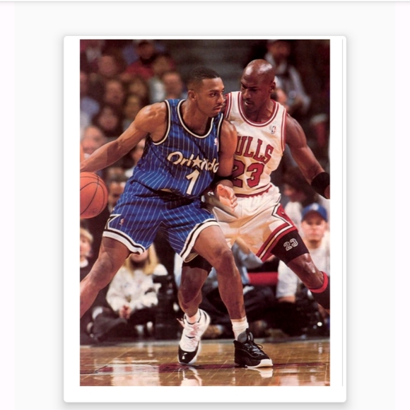 PENNY HARDAWAY OLD SCHOOL MAGIC 8.5x11 REPRINT 5 POSTER ULTRA GLOSSY BUNDLE SET! - Picture 4 of 5